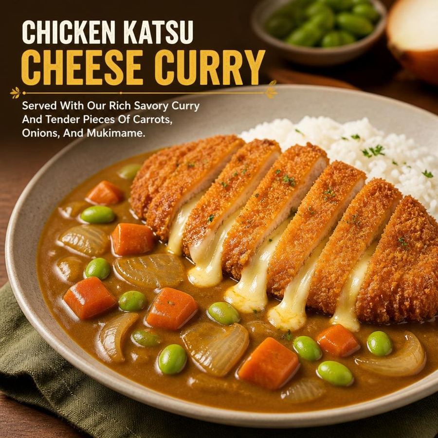 Foto Chicken Katsu Cheese Curry