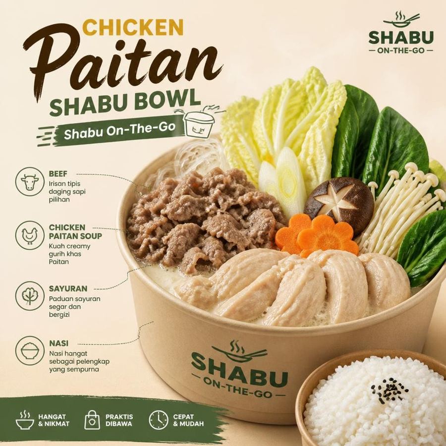Foto Chicken Paitan Shabu Bowl Kintan Buffet