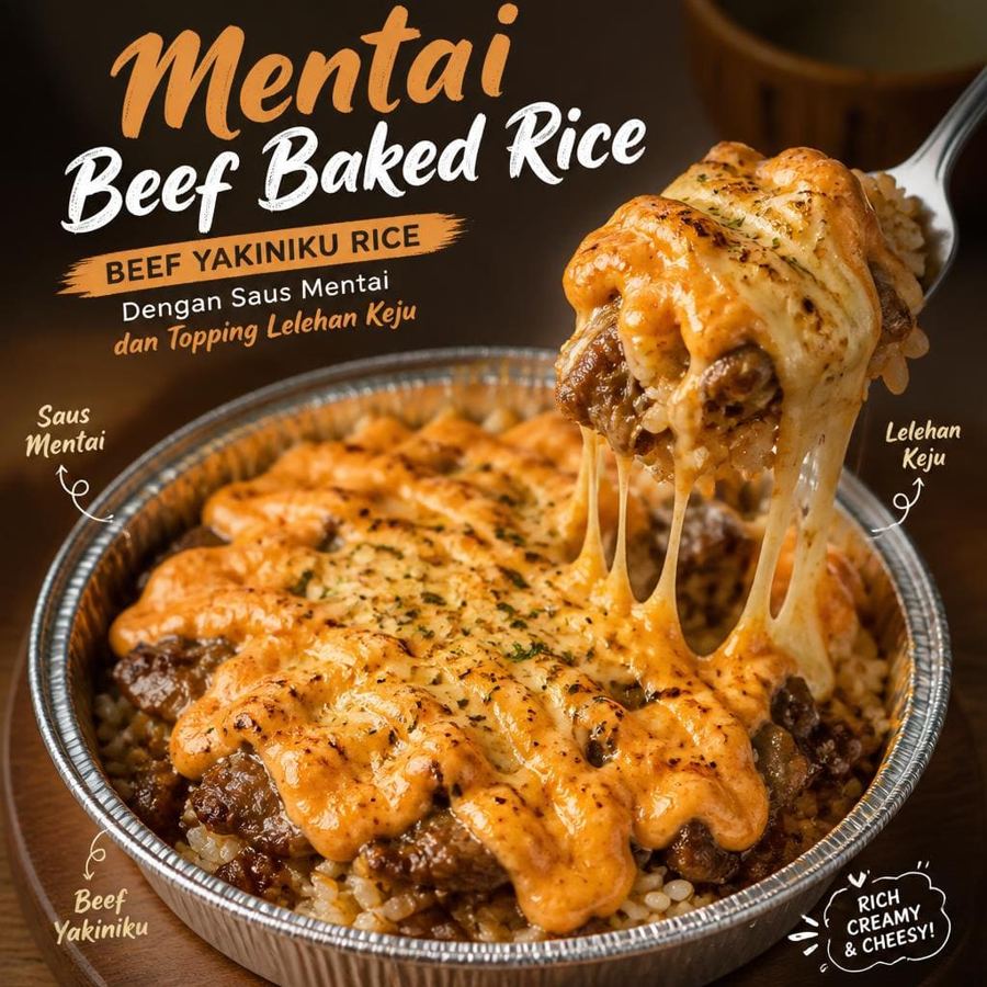 Foto Mentai Beef Baked Rice Kintan Buffet