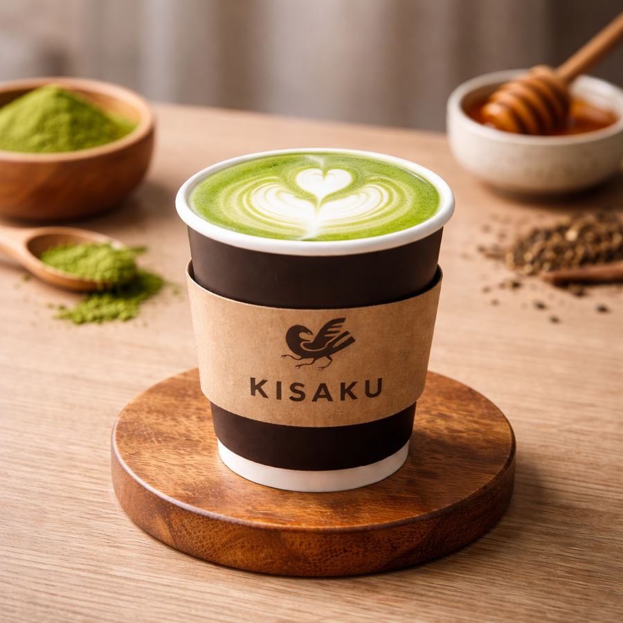 Foto KISAKU Hot Green Tea Latte