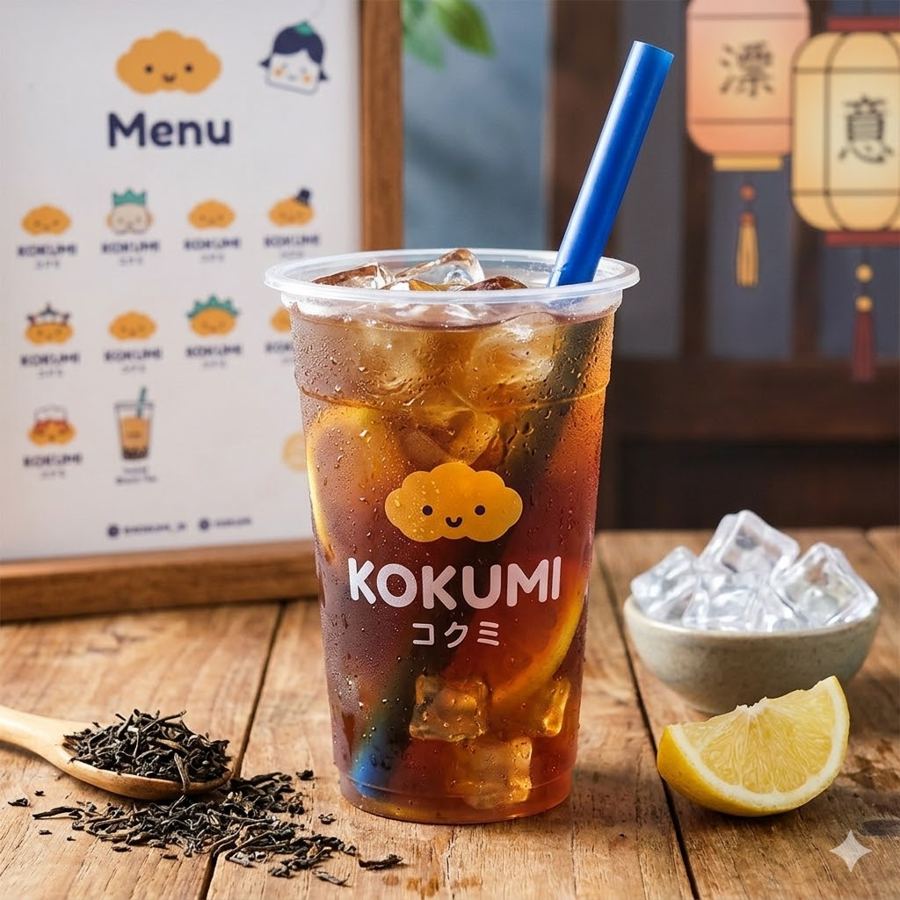 Foto Iced Black Tea – Teh hitam dingin yang segar dan ringan