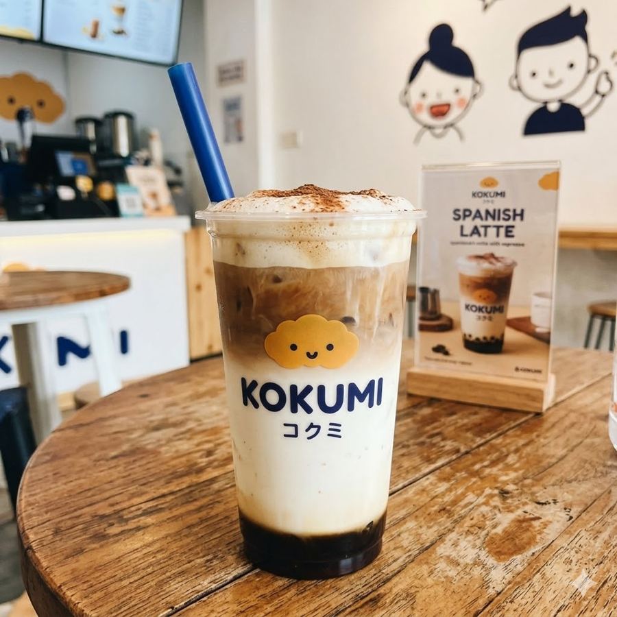 Foto Spanish Latte – Latte dengan rasa manis khas