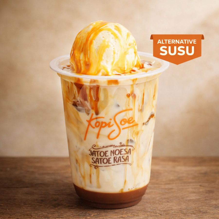 Foto Butterscotch Ice Cream Latte