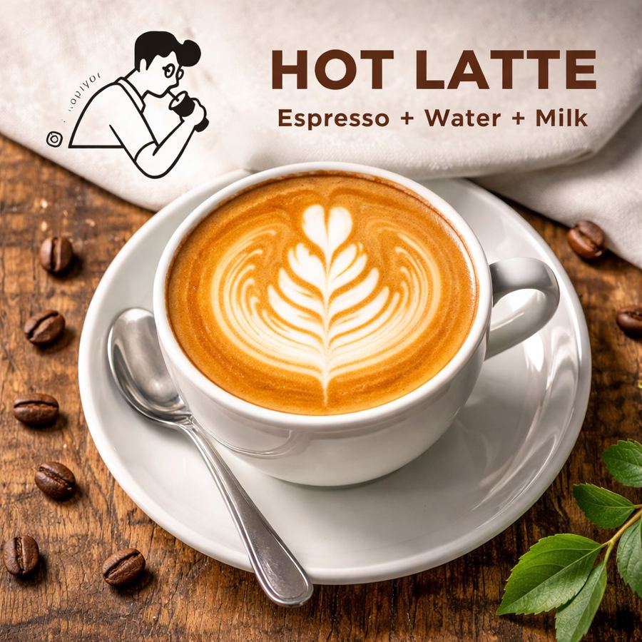 Foto Hot Latte