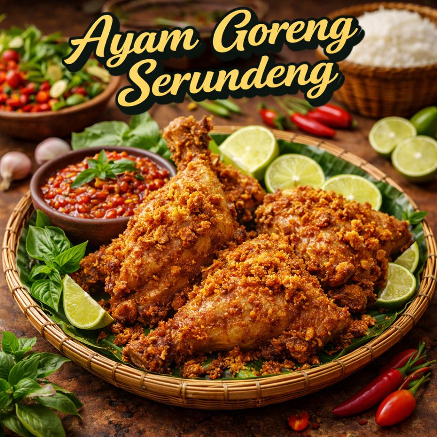 Foto Ayam goreng serundeng Mang Engking