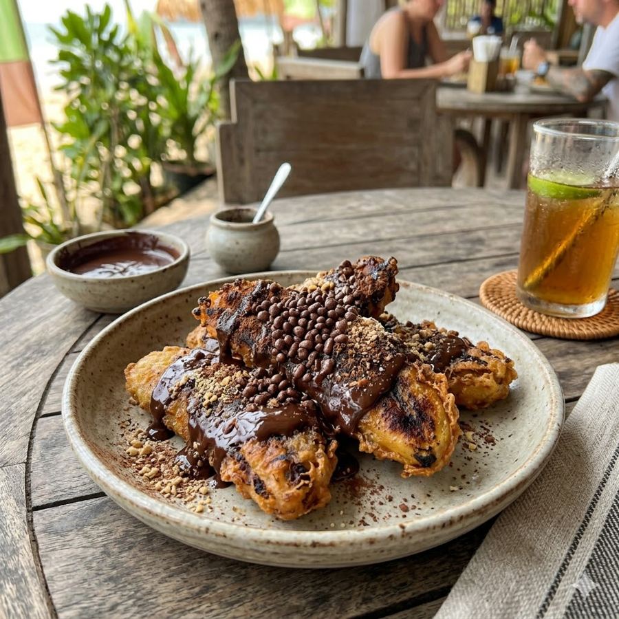 Foto Pisang goreng cokelat Mang Engking