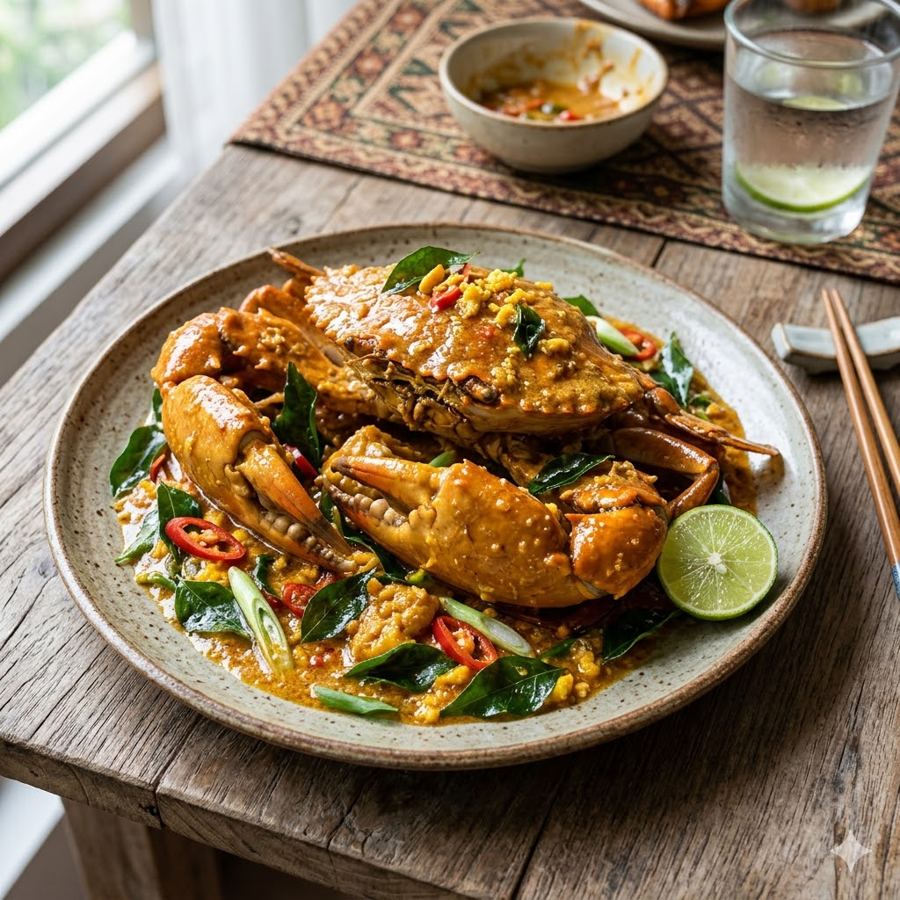 Foto Kepiting telur asin Mang Engking
