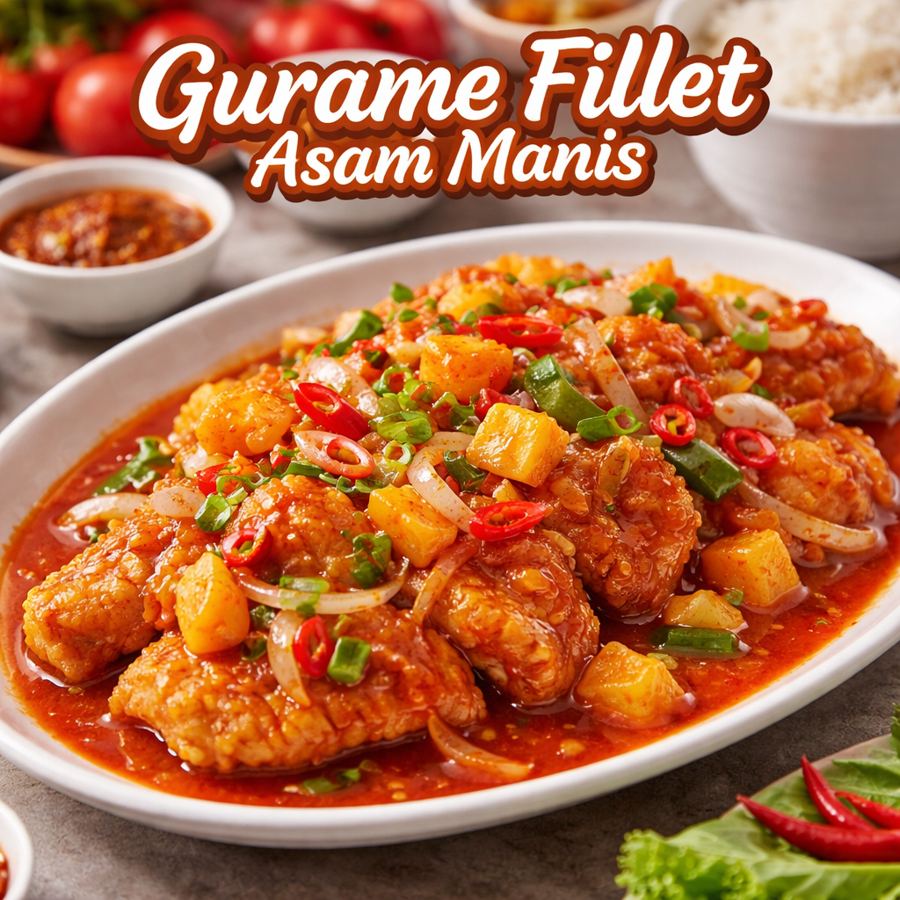 Foto Gurame fillet asam manis Mang Engking