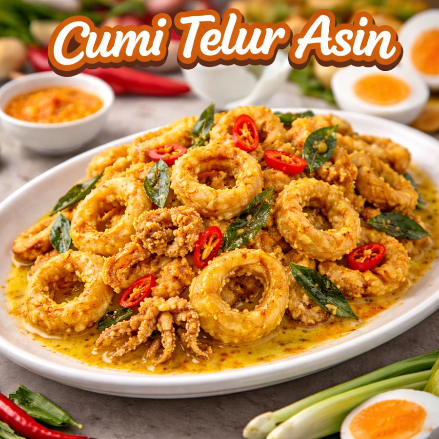 Foto Cumi telur asin Mang Engking