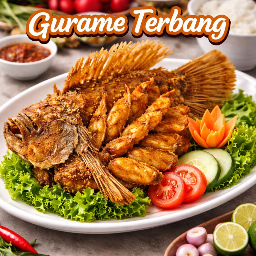 Foto Gurame terbang Mang Engking