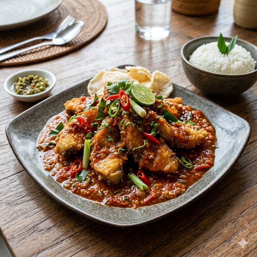 Foto Gurame fillet saus padang Mang Engking