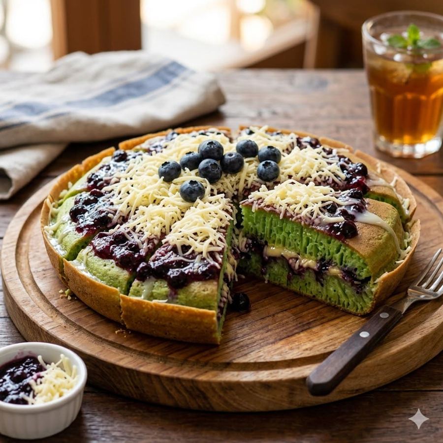 Foto Blueberry Keju Large Martabak 999 Asli Bandung