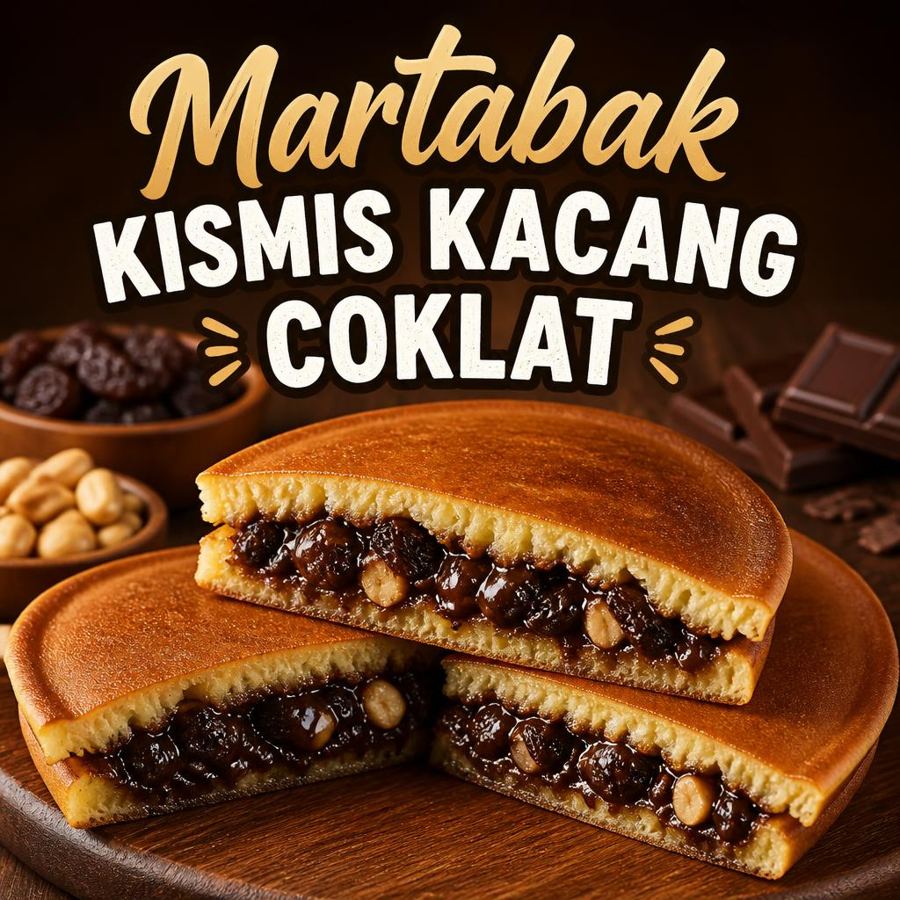 Foto Kismis Kacang Coklat Large Martabak 999 Asli Bandung
