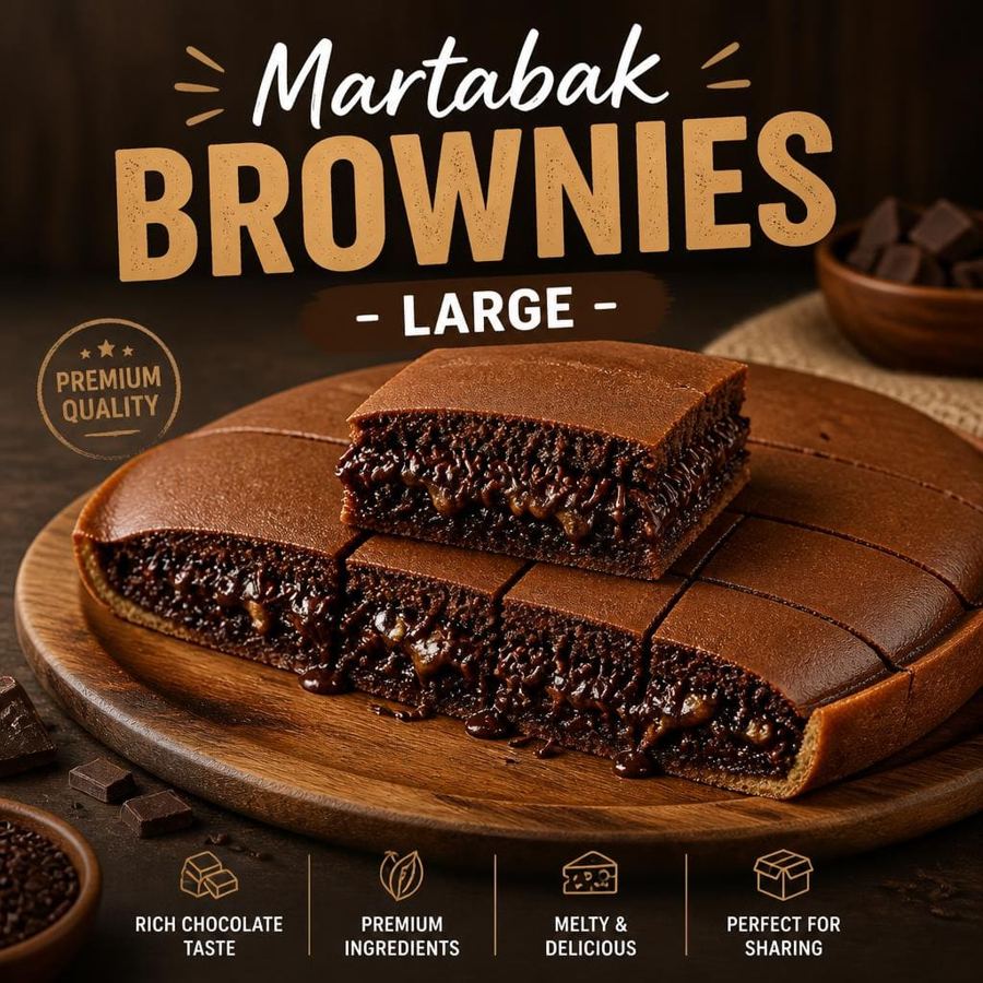 Foto Brownies Large Martabak 999 Asli Bandung