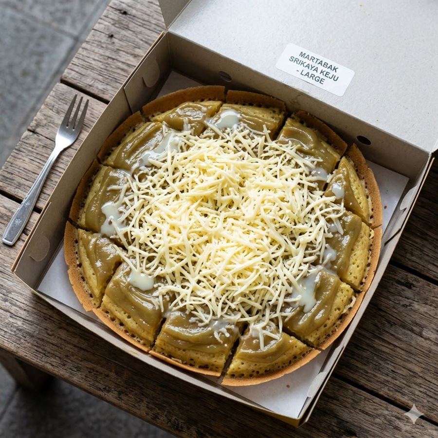 Foto Srikaya Keju Large Martabak 999 Asli Bandung