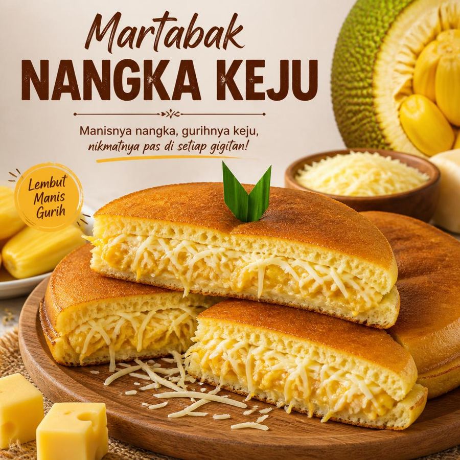 Foto Nangka Keju Large Martabak 999 Asli Bandung