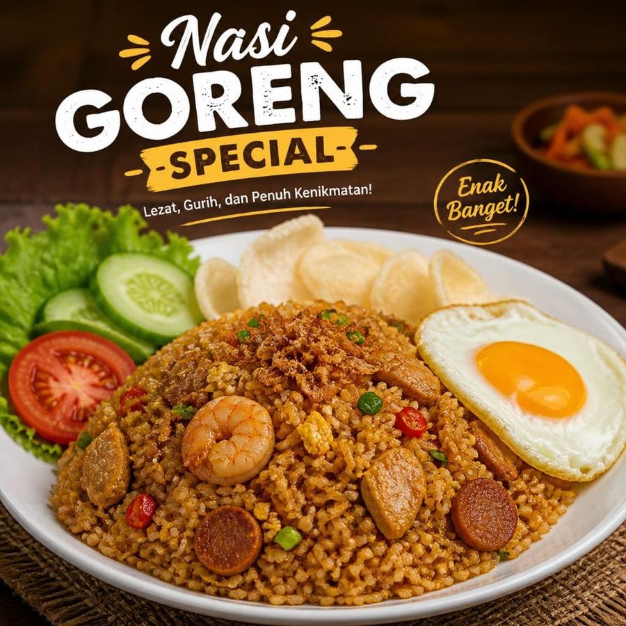 Foto Nasi Goreng Special Martabak 999 Asli Bandung