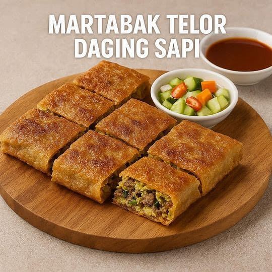 Foto Telor Daging Sapi Martabak 999 Asli Bandung