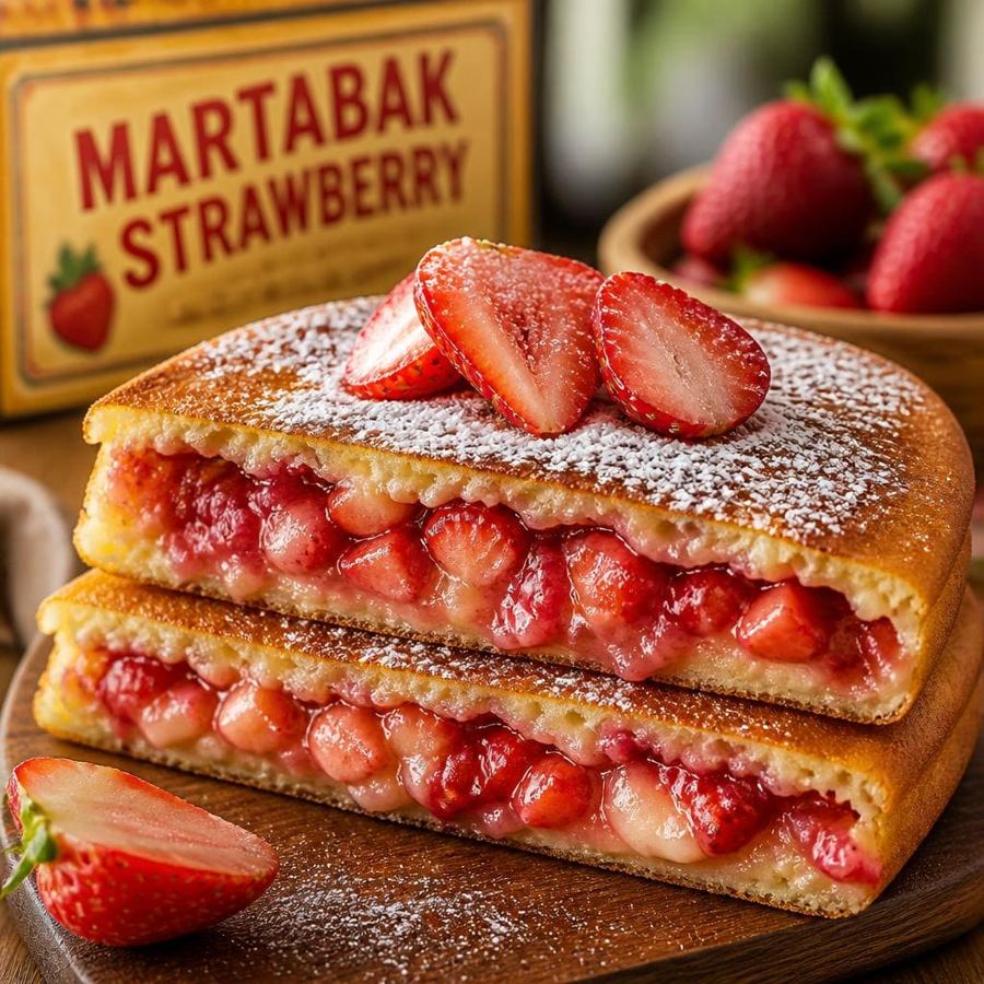 Foto Strawberry Large Martabak 999 Asli Bandung