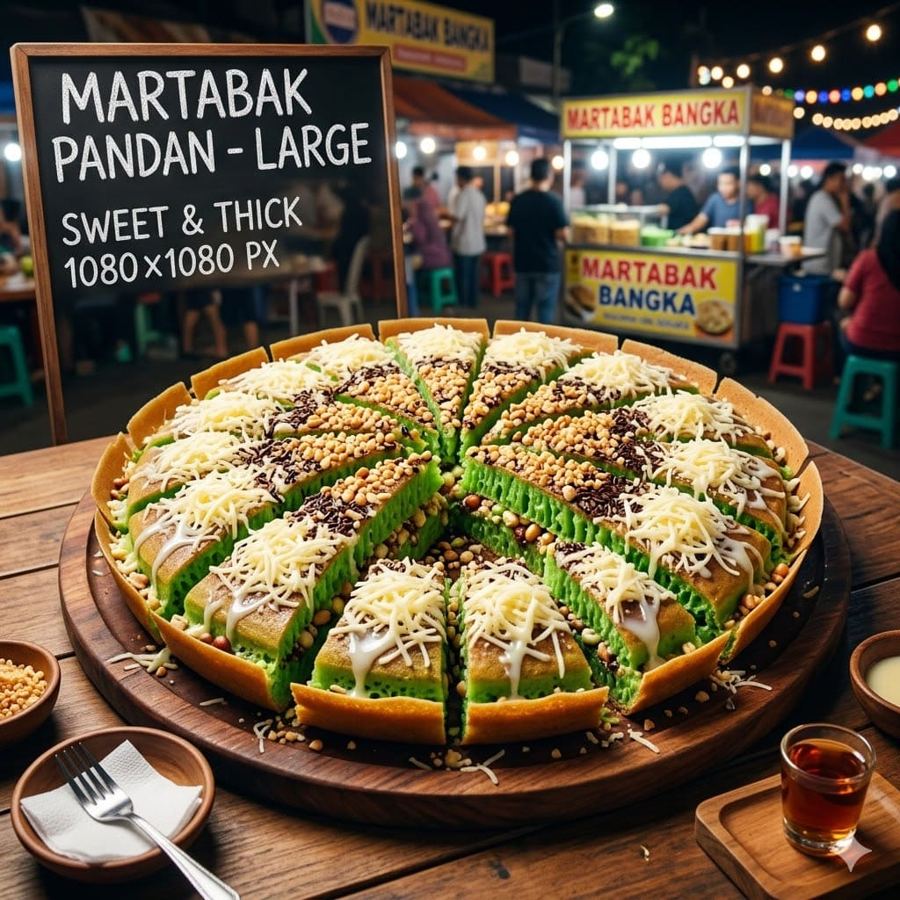 Foto Pandan Large Martabak 999 Asli Bandung