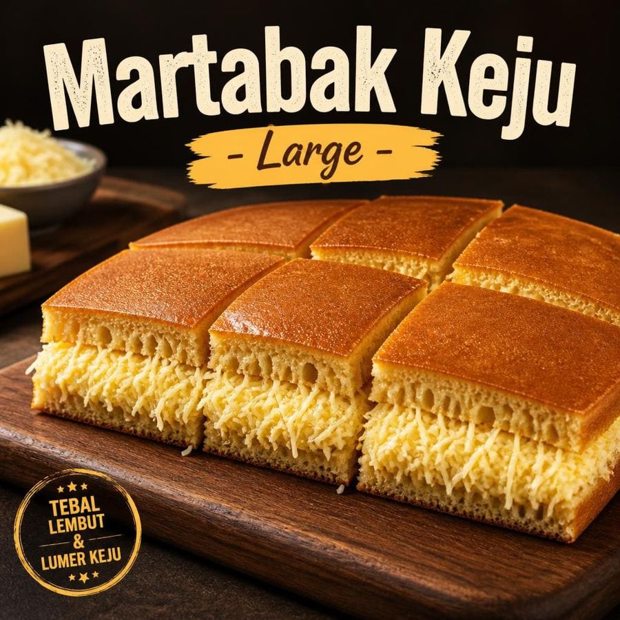 Foto Keju Large Martabak 999 Asli Bandung