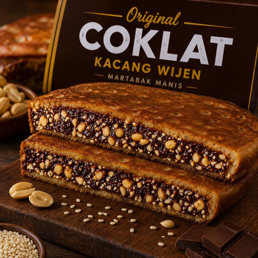 Foto Original Coklat Kacang Wijen