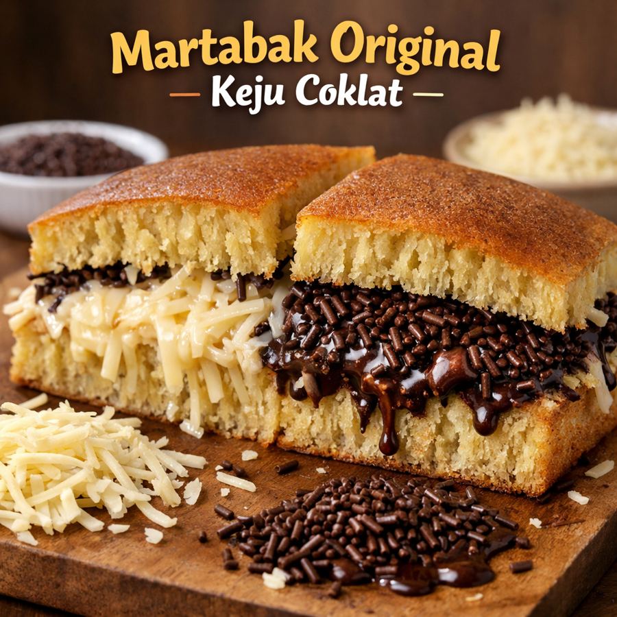 Foto Original Keju Coklat