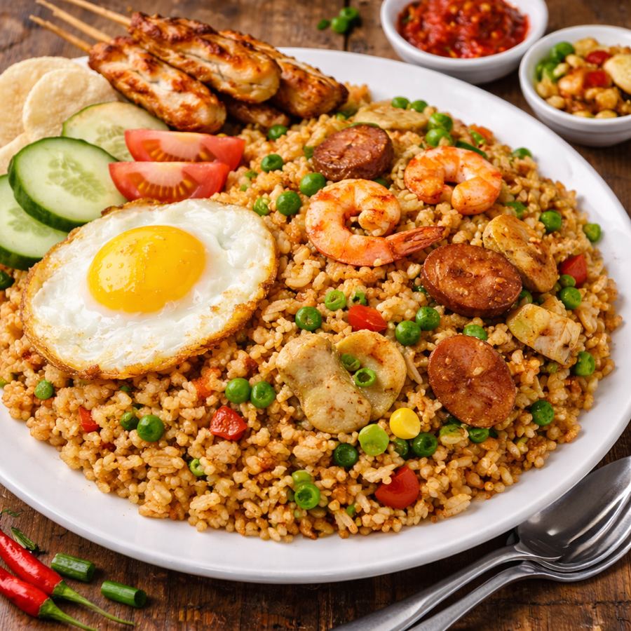 Foto Nasi Goreng Spesial Martabak Kubang Hayuda