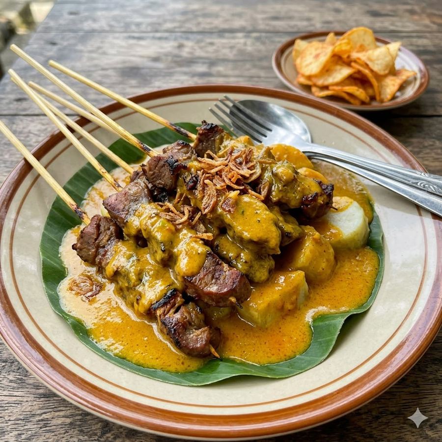 Foto Sate Padang Lidah Martabak Kubang Hayuda
