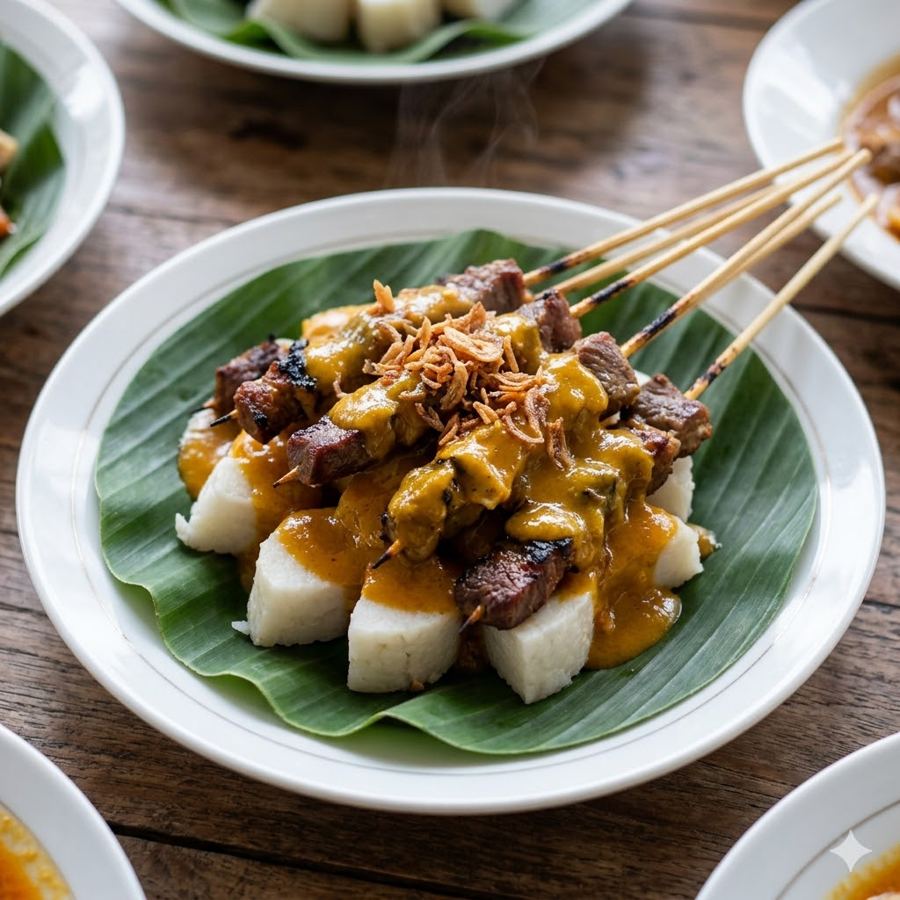 Foto Sate Padang 1/2 Martabak Kubang Hayuda