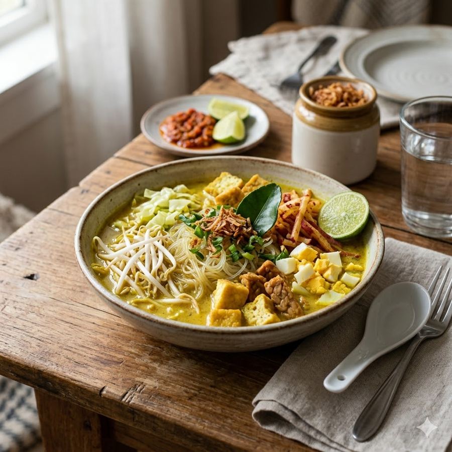 Foto Soto Tanpa Daging Martabak Kubang Hayuda