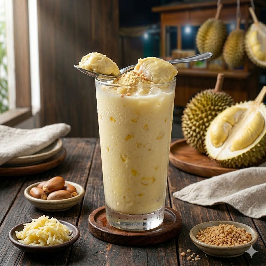 Foto Es Juice Durian Martabak Kubang Hayuda