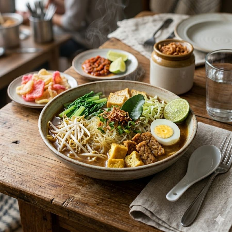 Foto Mie Rebus Martabak Kubang Hayuda