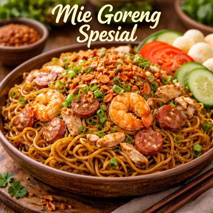 Foto Mie Goreng Spesial Martabak Kubang Hayuda