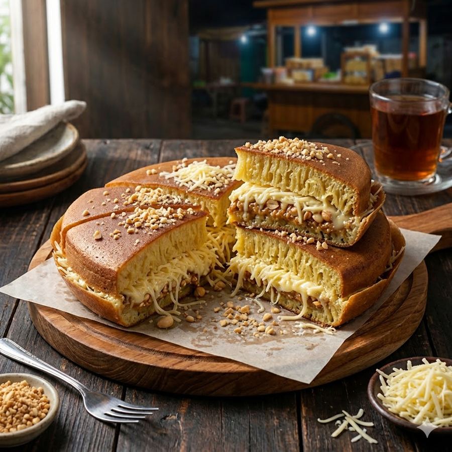 Foto Martabak Manis Keju Kacang Martabak Kubang Hayuda