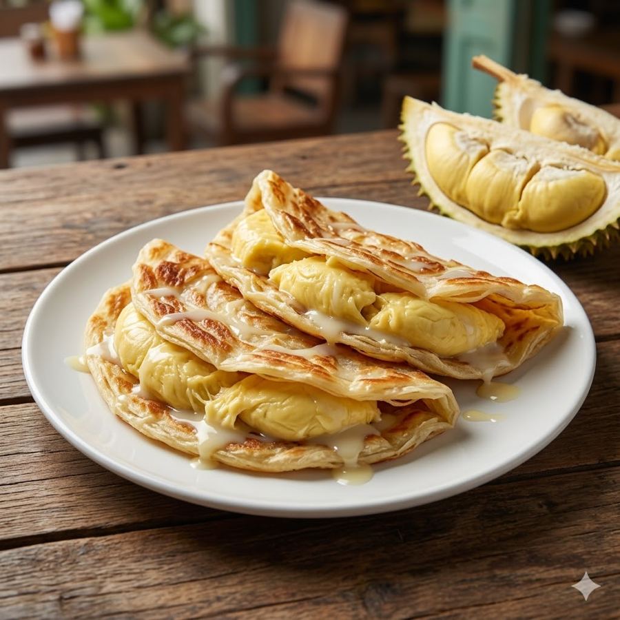 Foto Roti Cane Durian Martabak Kubang Hayuda