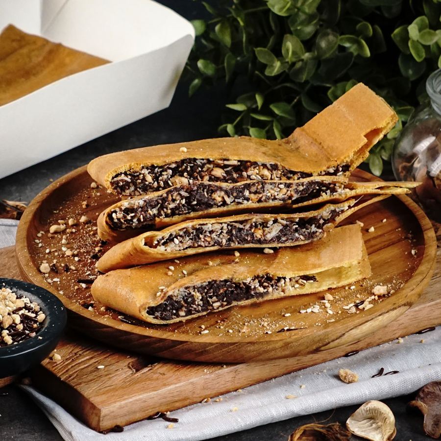 Foto Tipis Coklat Kacang