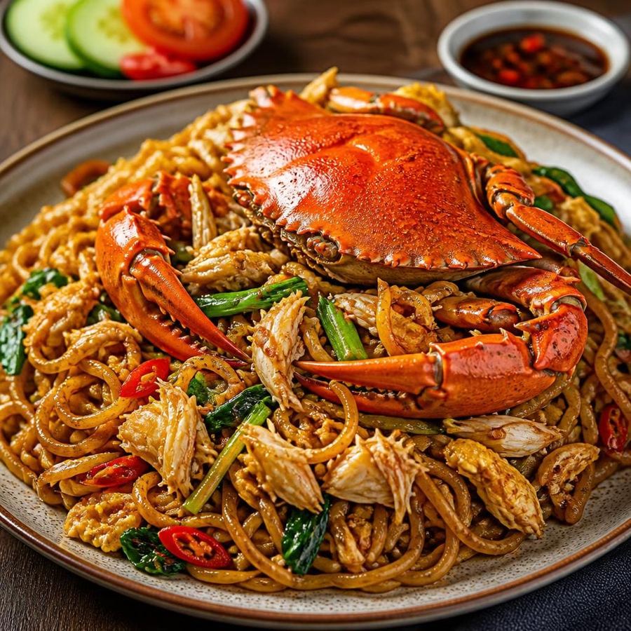 Foto Mie Goreng Kepiting Go Food