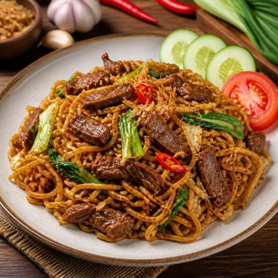 Foto Mie Goreng Daging