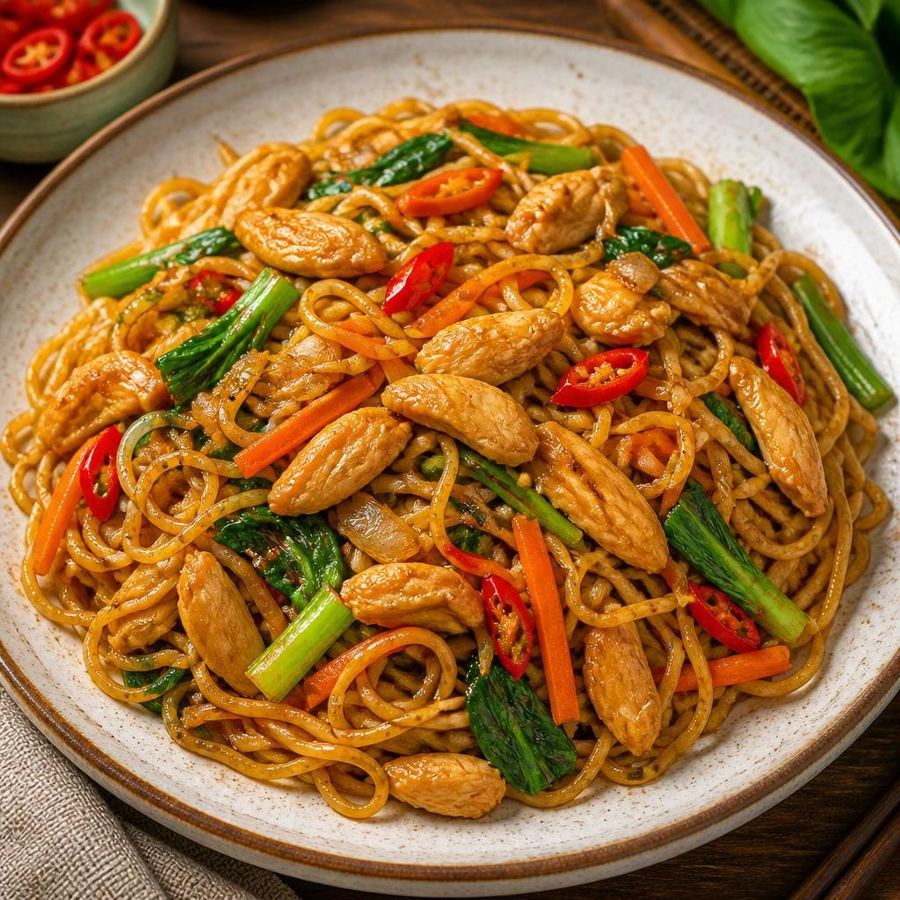 Foto Mie Tumis Ayam