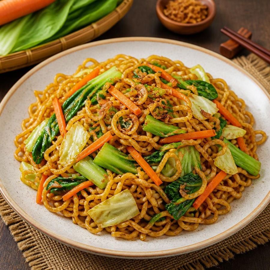 Foto Mie Goreng Sayur