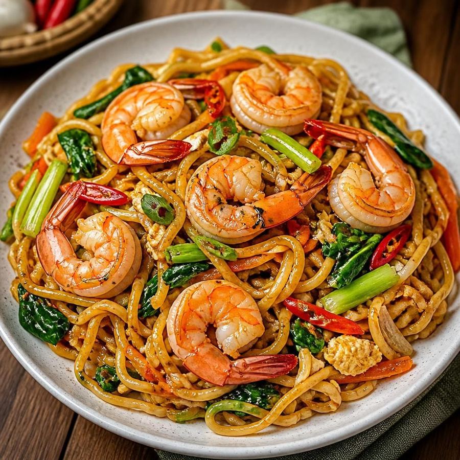 Foto Mie Tumis Udang