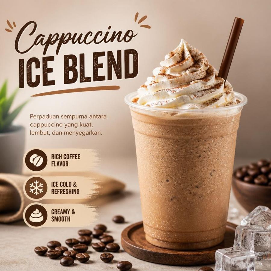 Foto Cappuccino Ice Blend