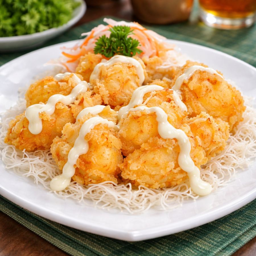 Foto Udang Goreng Mayonaise