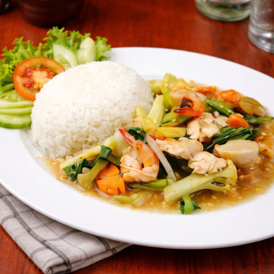 Foto Nasi Capcay