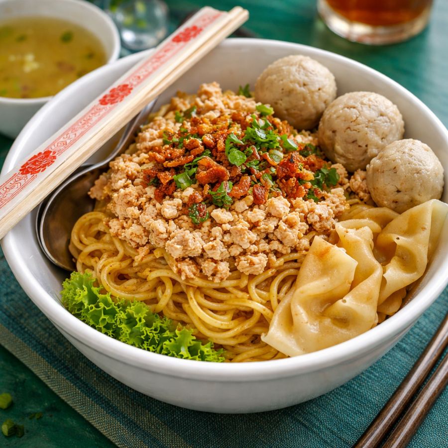 Foto Mie Pangsit