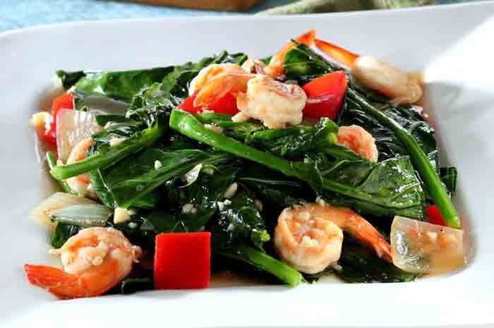 Foto Kailan Cah Udang