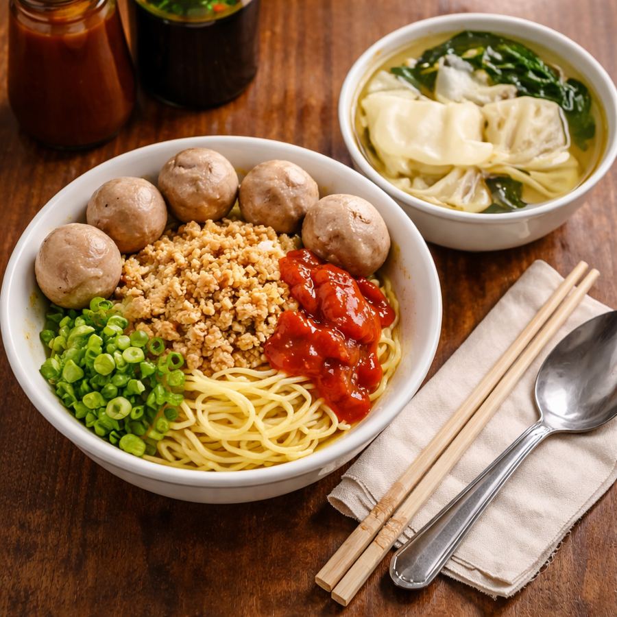 Foto Mie Baso Pangsit