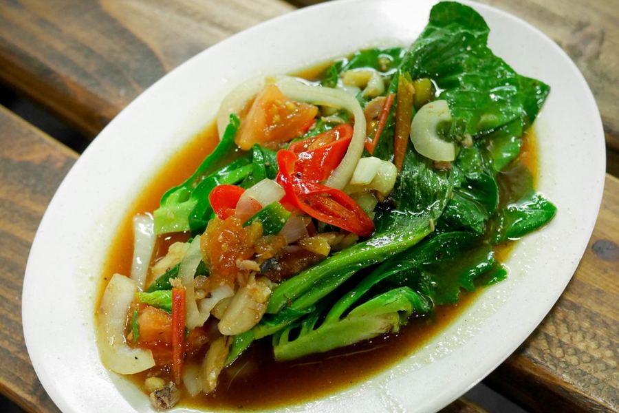 Foto Kailan Cah Ayam