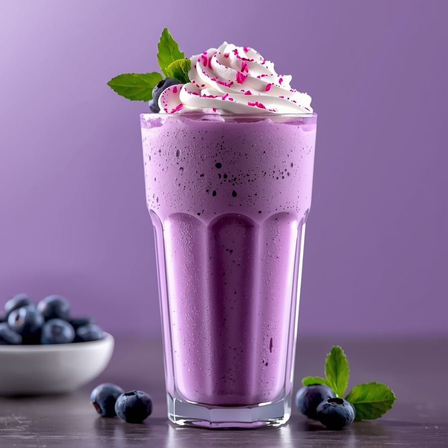Foto Blueberry Milkshake Nanny's Pavillon